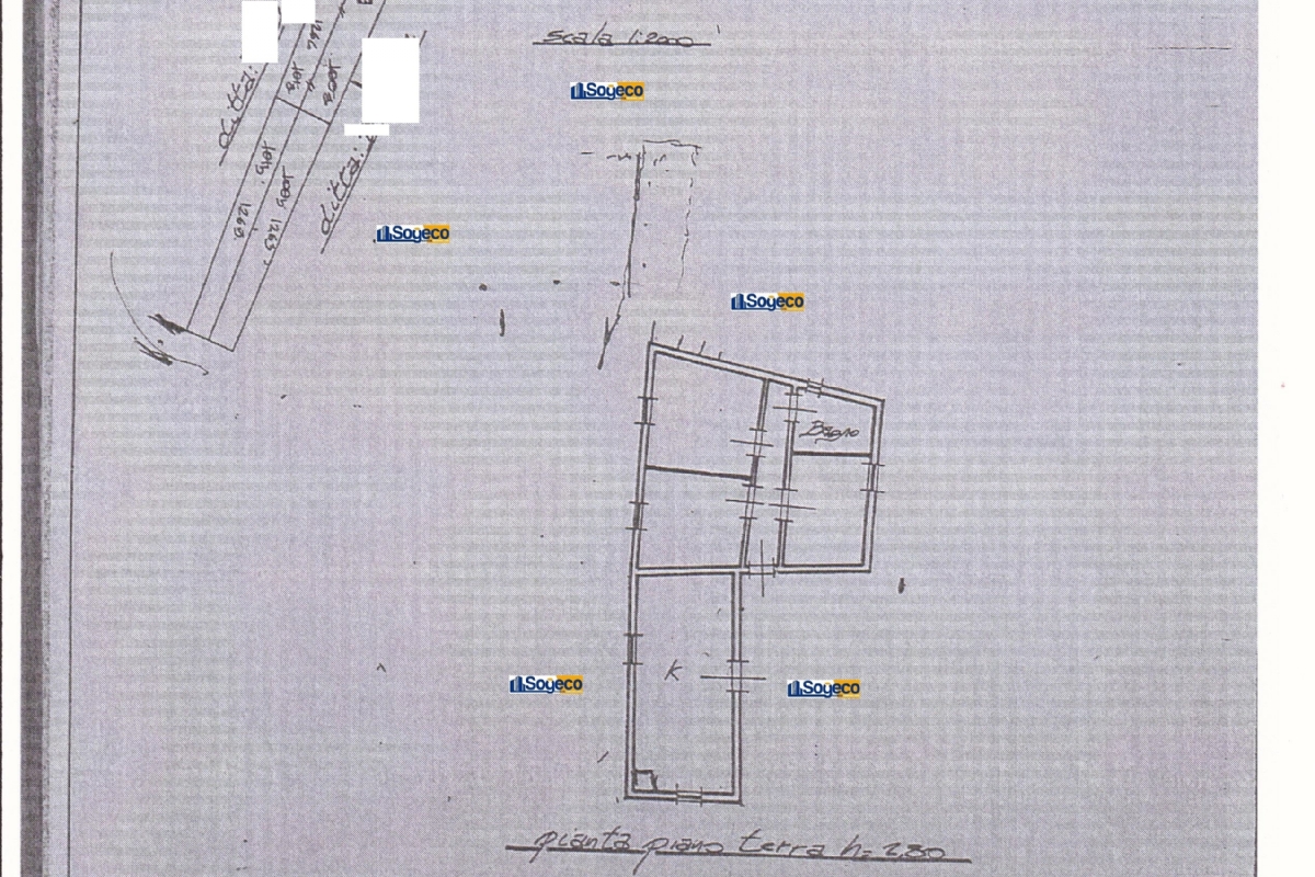 Bagheria (PA) contrada Feudotto-Amalfitano in vendita villetta unifamiliare da ristrutturare con ampio giardino di pertinenza.